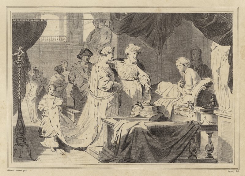 Antiochus e Stratonice de Gerard de Lairesse