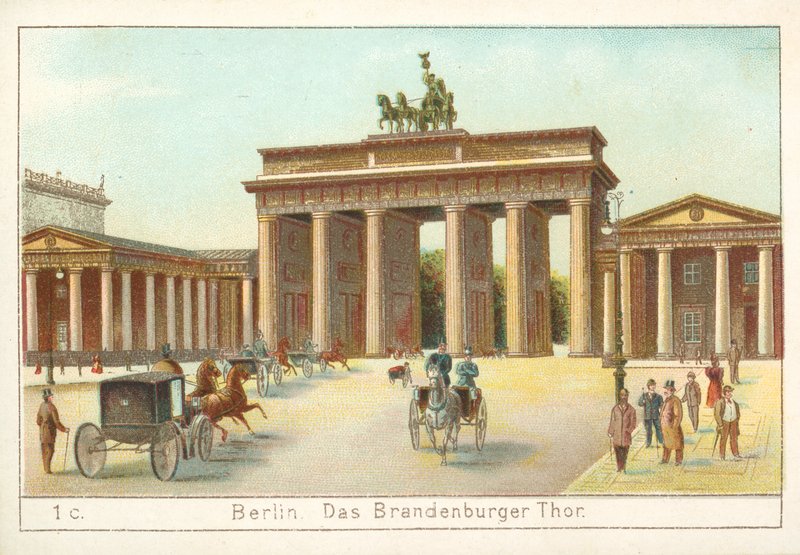 Portão de Brandemburgo, Berlim de German School