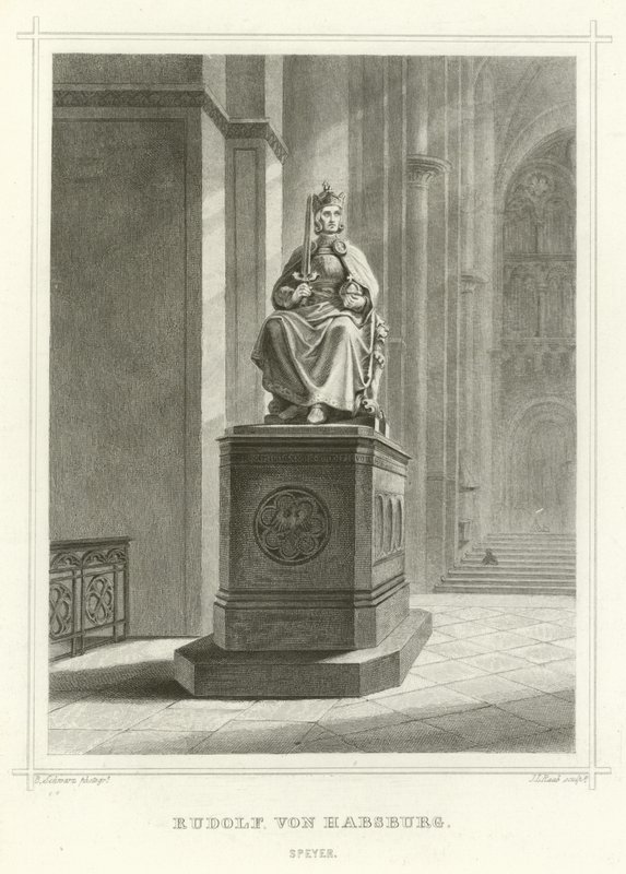 Rudolf von Habsburg, Speyer de German School