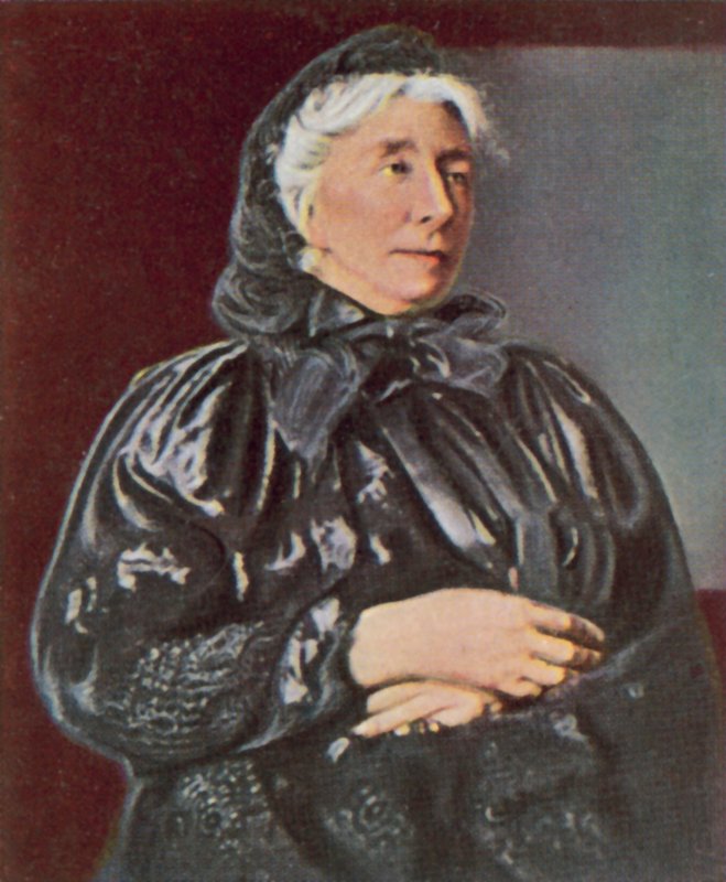 Cosima Wagner, segunda mulher de Richard Wagner (fotografia colorida) de German Photographer