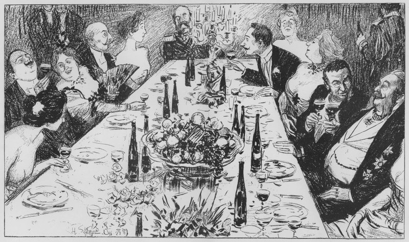Um Amigo do Povo (litho) de German School