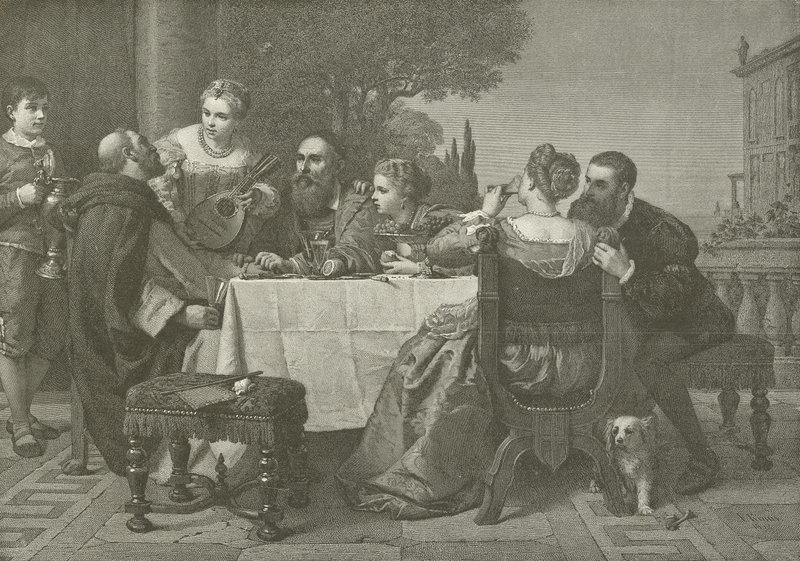Uma festa na casa de Ticiano de German School