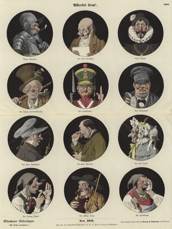 Todos os tipos de pessoas de German School