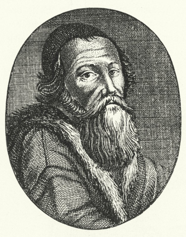 Amos Comenius, escritor e filósofo checo (gravura) de German School