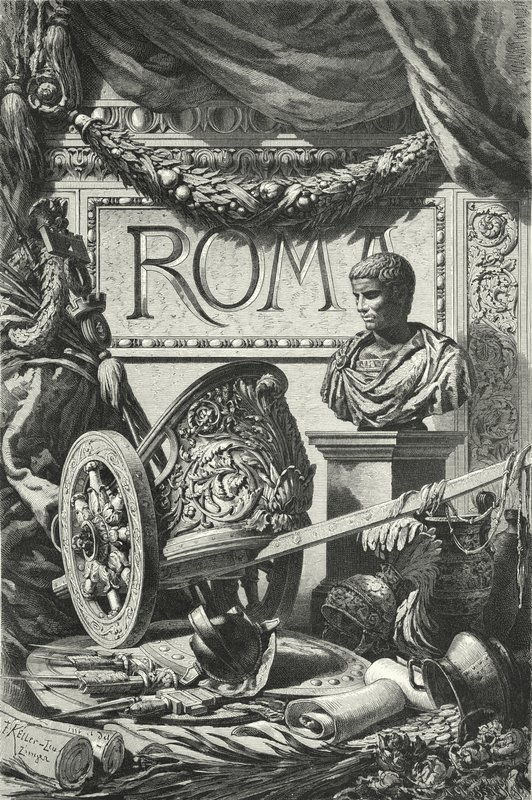 Roma Antiga (gravura) de German School