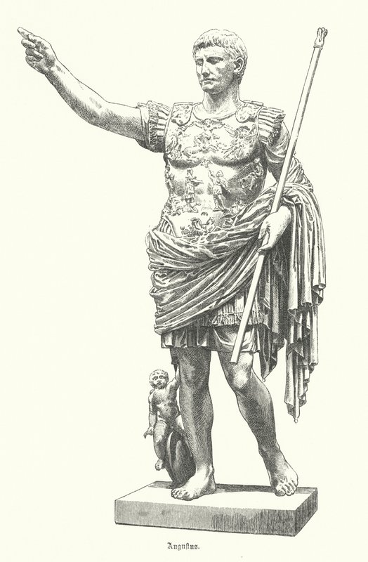 Augusto, imperador romano de German School