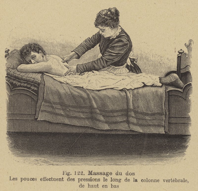 Massagem nas costas de German School