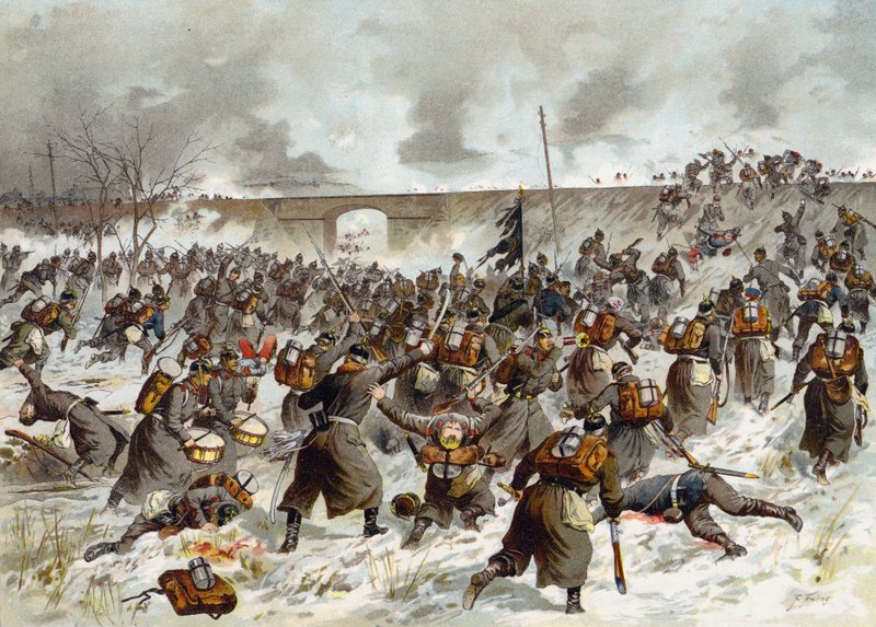 Batalha de Amiens, Guerra Franco-Prussiana, 23 de dezembro de 1870 de German School
