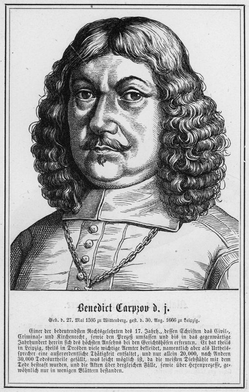 Benedict Carpzov d i (gravura) de German School