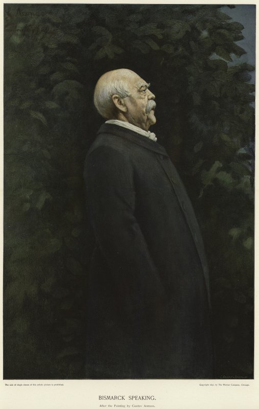 Bismarck falando de German School