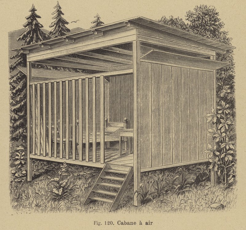 Cabine aberta para o ar de German School