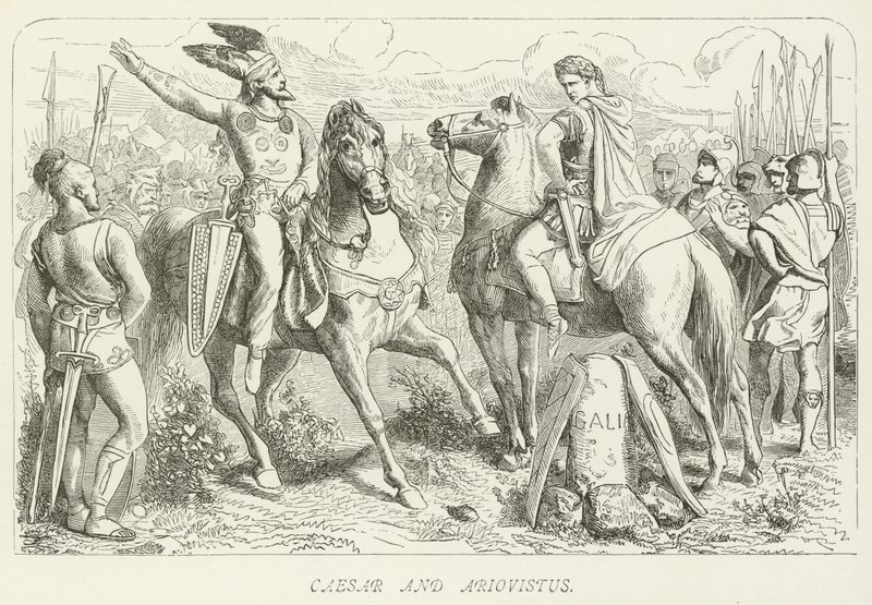 Caesar Ariovistua de German School