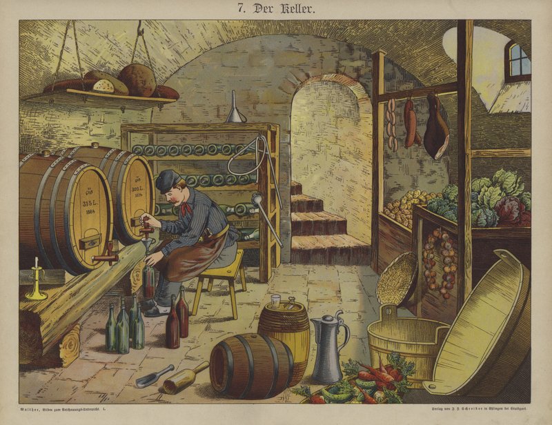 Adega (cor litho) de German School