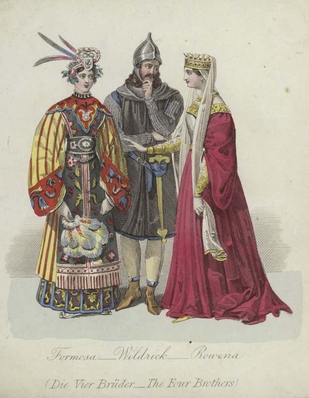 Personagens dos Quatro Irmãos de German School