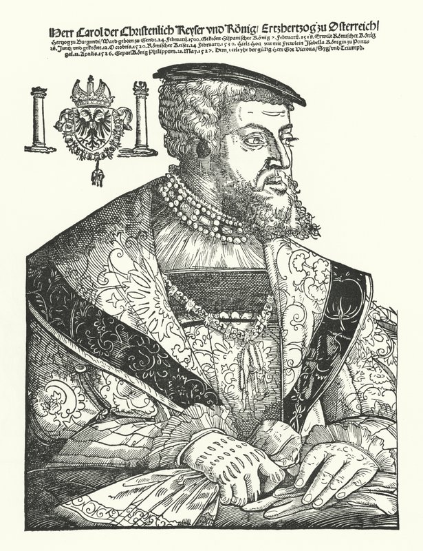 Carlos V, imperador romano sagrado de German School