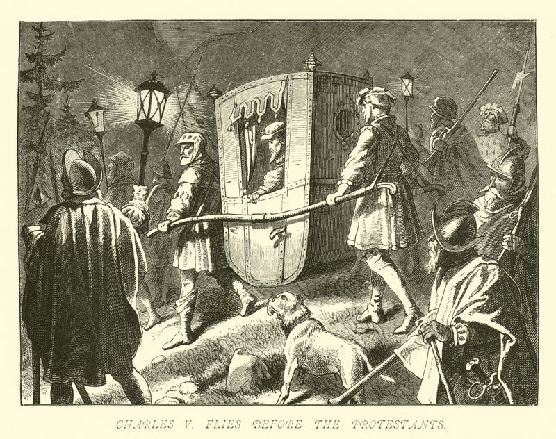 Charles V voa antes dos protestantes de German School