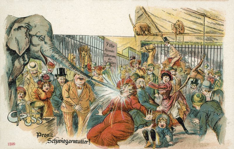 Saúde, sogra! (cor litho) de German School