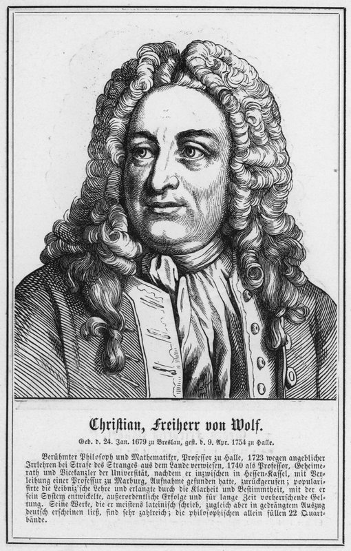 Christian, Barão von Wolf (gravura) de German School