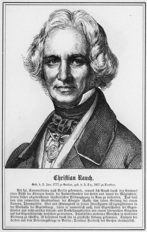 Christian Rauch (gravura) de German School
