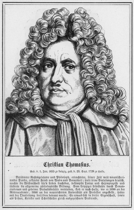 Christian Thomahus (gravura) de German School