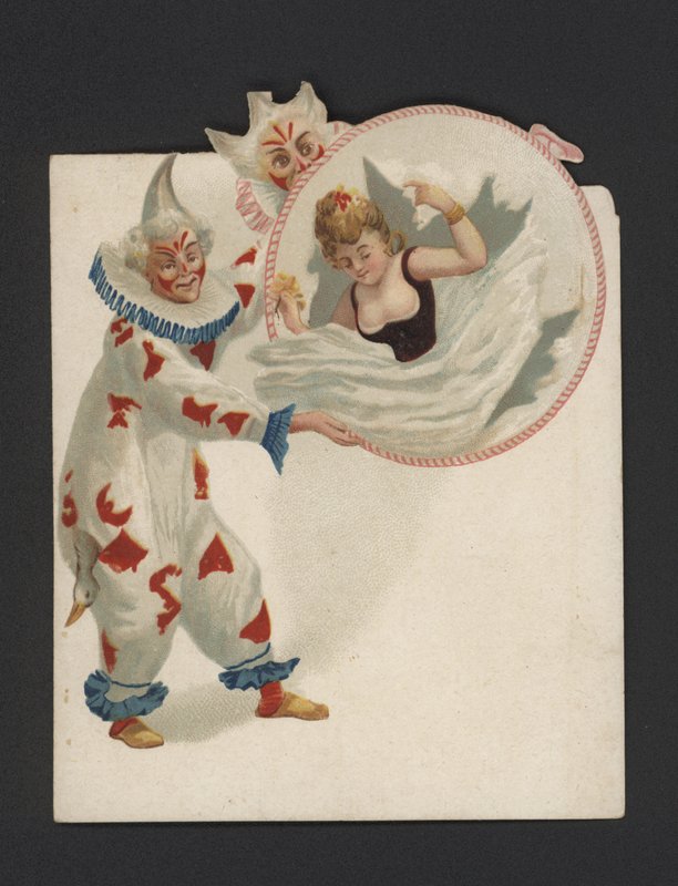 Palhaços (chromolitho) de German School