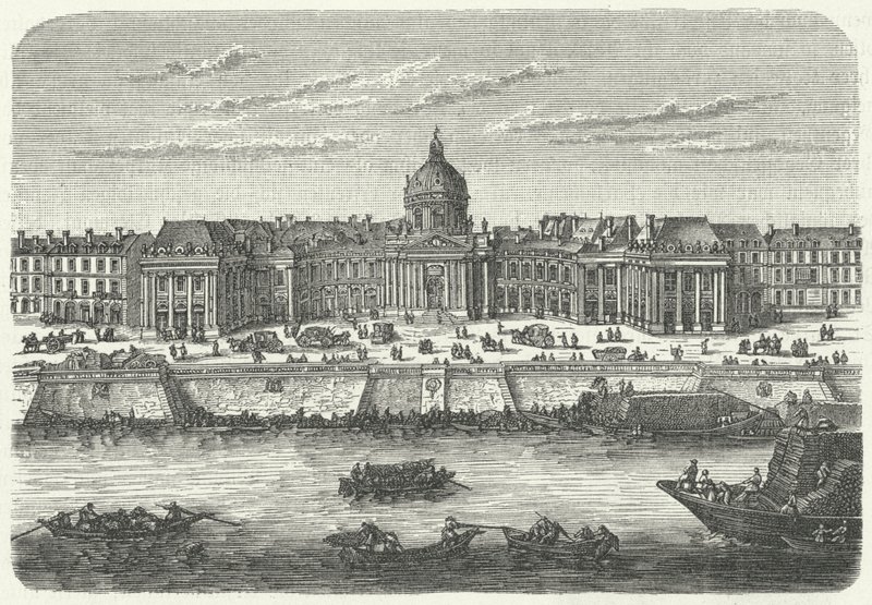 College des Quatre Nations, Paris (gravura) de German School