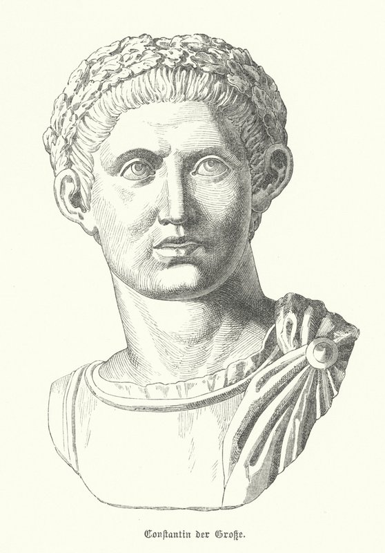 Constantino, o Grande, imperador romano de German School