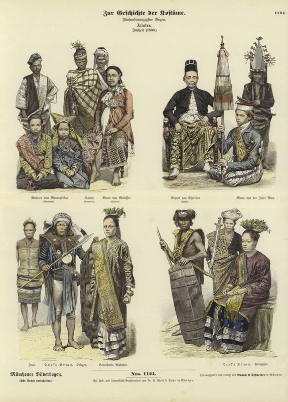 Fantasias da Indonésia, 1880 de German School