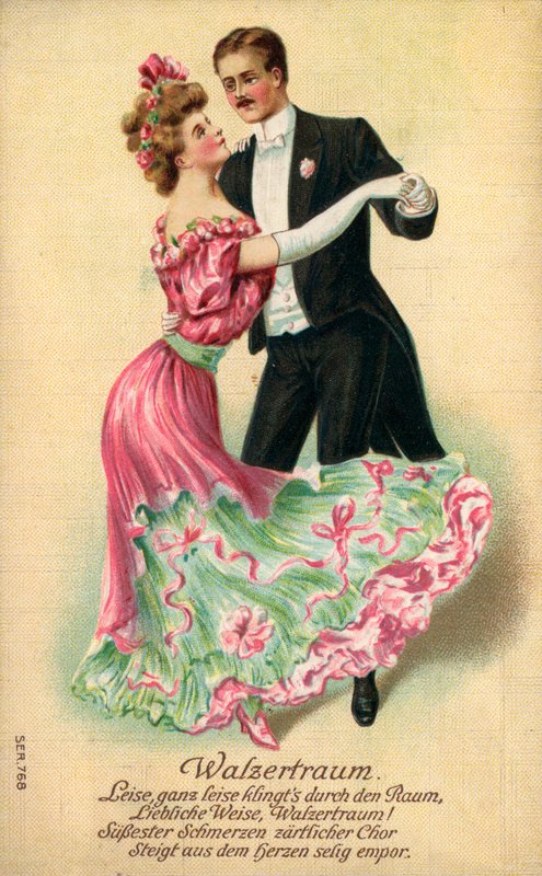 Casal dançando de German School