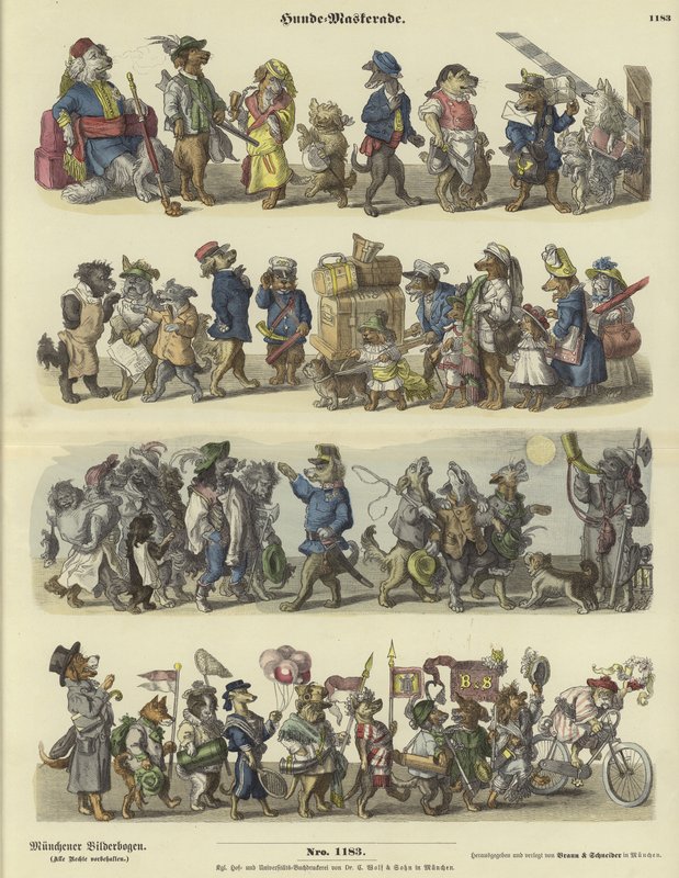 Masquerade dos cães de German School