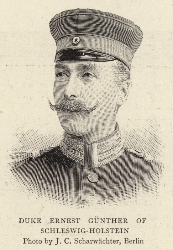 Duque Ernest Gunther, de Schleswig-Holstein de German School