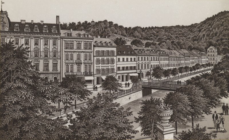 Egerstrasse (litho) de German School