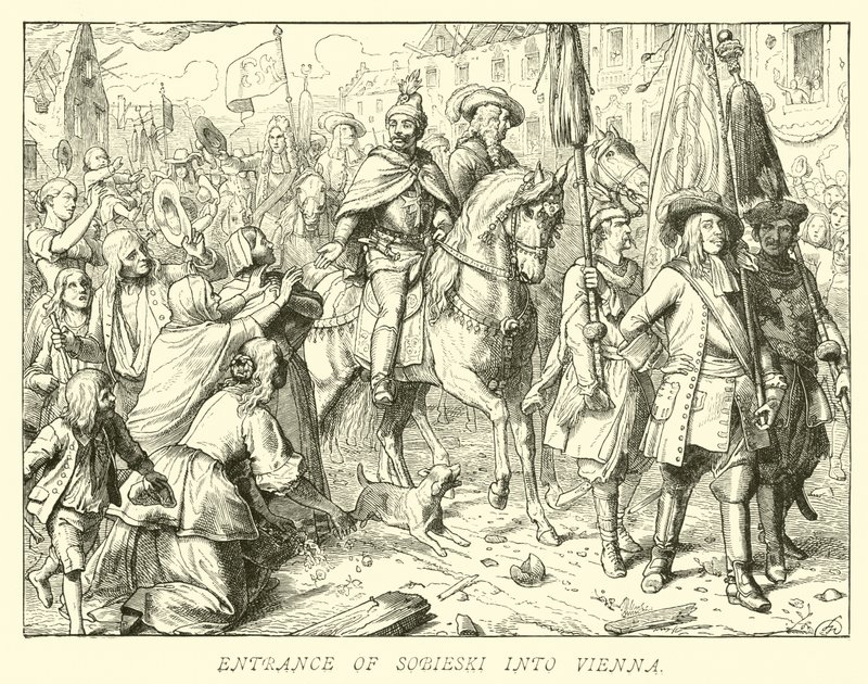 Entrada de Sobieski em Viena de German School