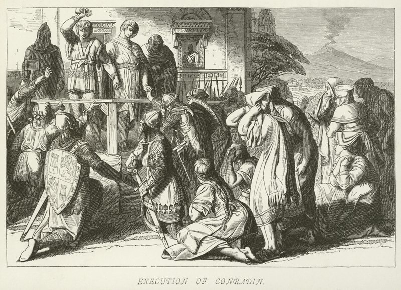 Execução de Conradin de German School