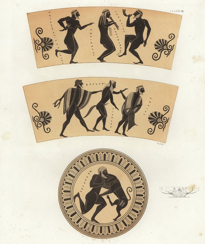 Figuras da Grécia Antiga de German School