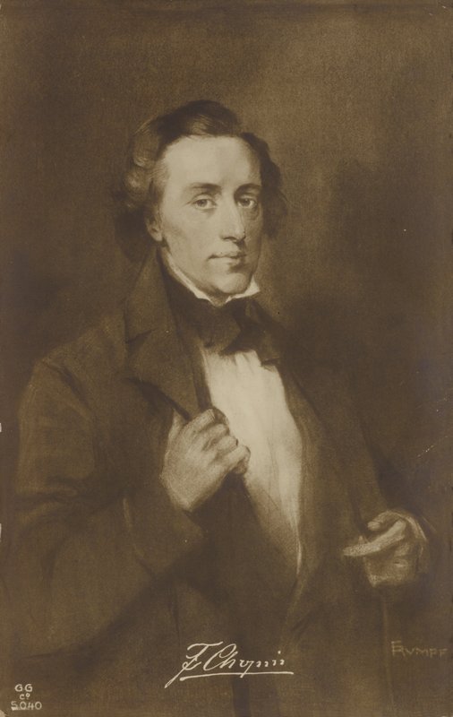 Frederic Chopin, compositor e pianista polonês (1810-1849) de German School