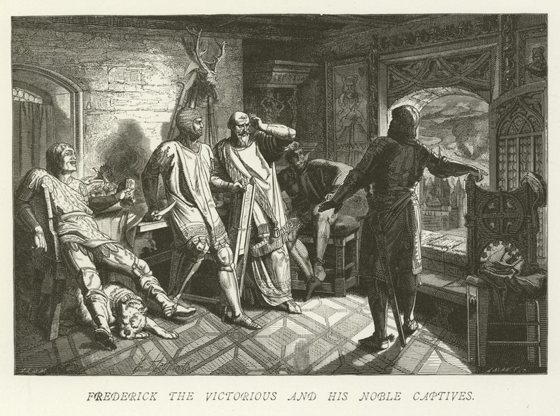 Frederico, o vitorioso e seus nobres cativos de German School