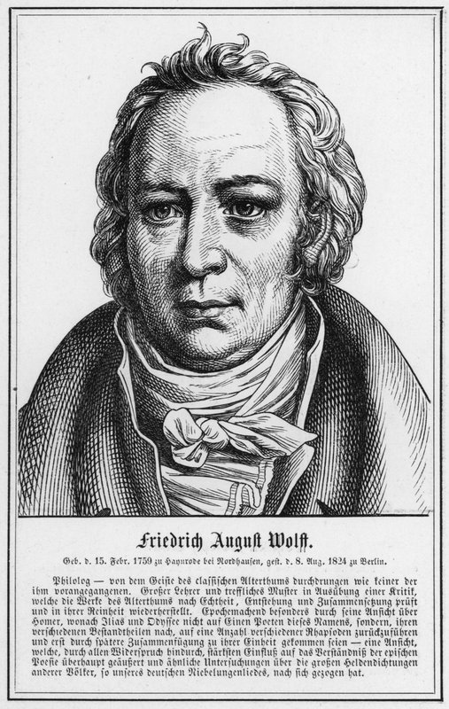 Friedrich August Wolff (gravura) de German School