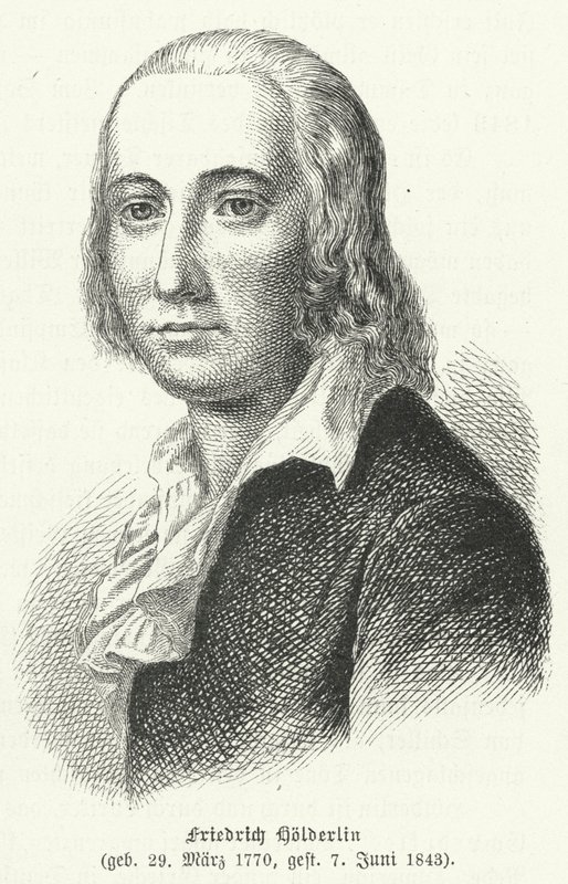 Friedrich Hoelderlin, poeta e filósofo alemão de German School