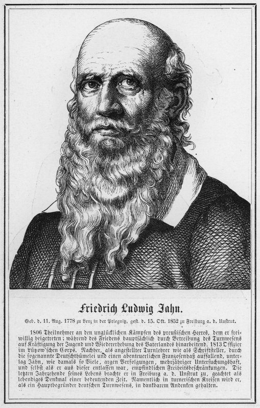 Friedrich Ludwig Jahn (gravura) de German School