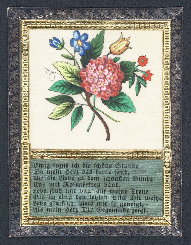 Cartão de cumprimentos alemão de German School