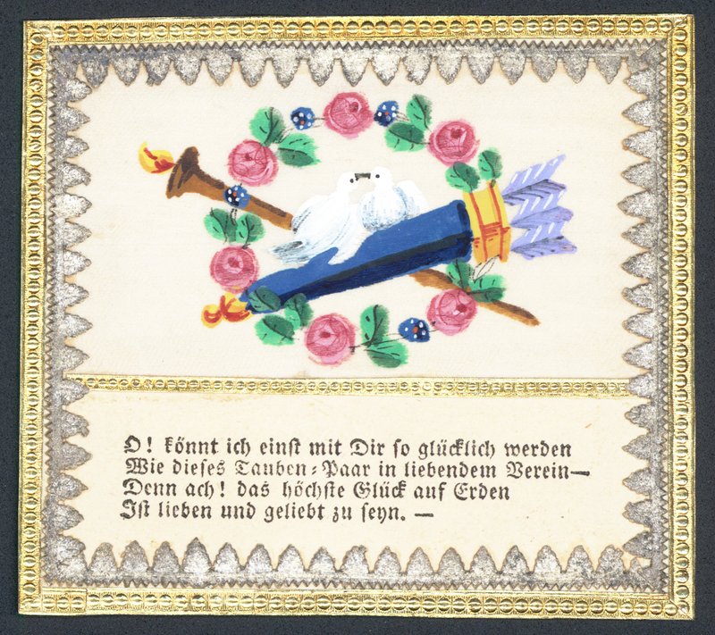 Cartão de cumprimentos alemão de German School