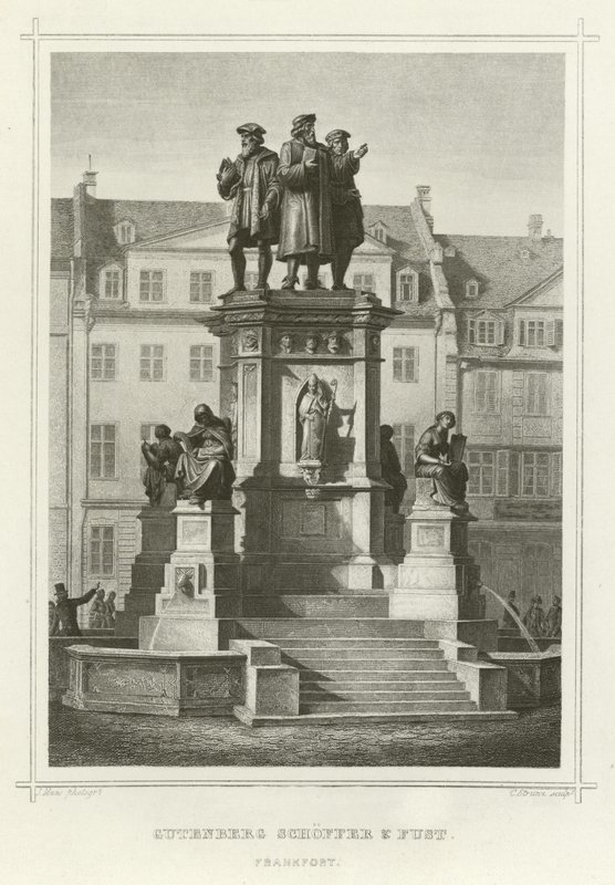 Gutenberg Schoffer e Fust, Frankfort de German School