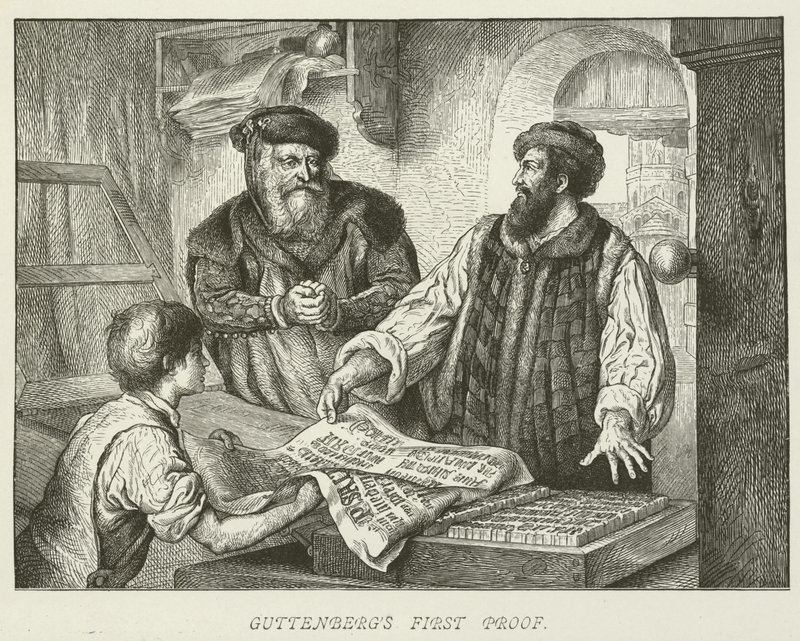 Primeira prova de Guttenberg de German School