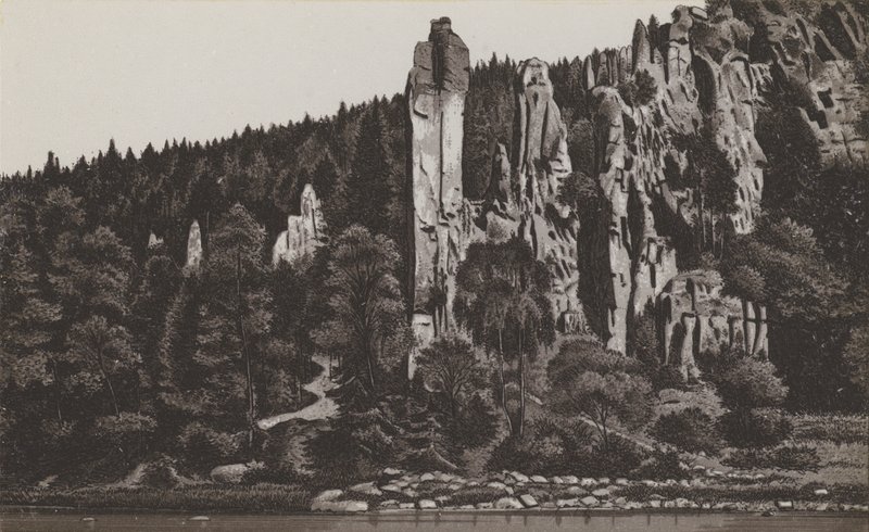 Hans Heiling (litografia) de German School