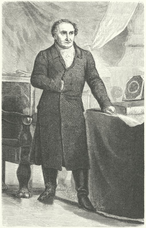 Heinrich Friedrich Karl vom und zum Stein, estadista prussiano (gravura) de German School