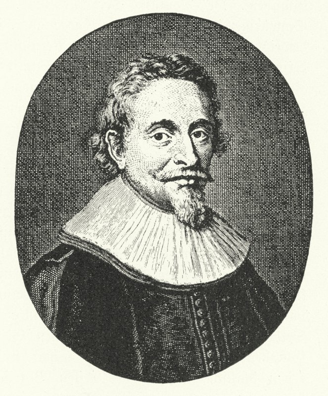 Hugo Grotius, jurista holandês (gravura) de German School