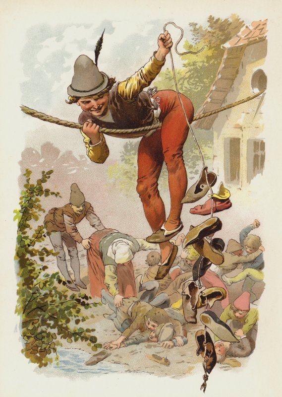 Ilustração para Till Eulenspiegel de German School