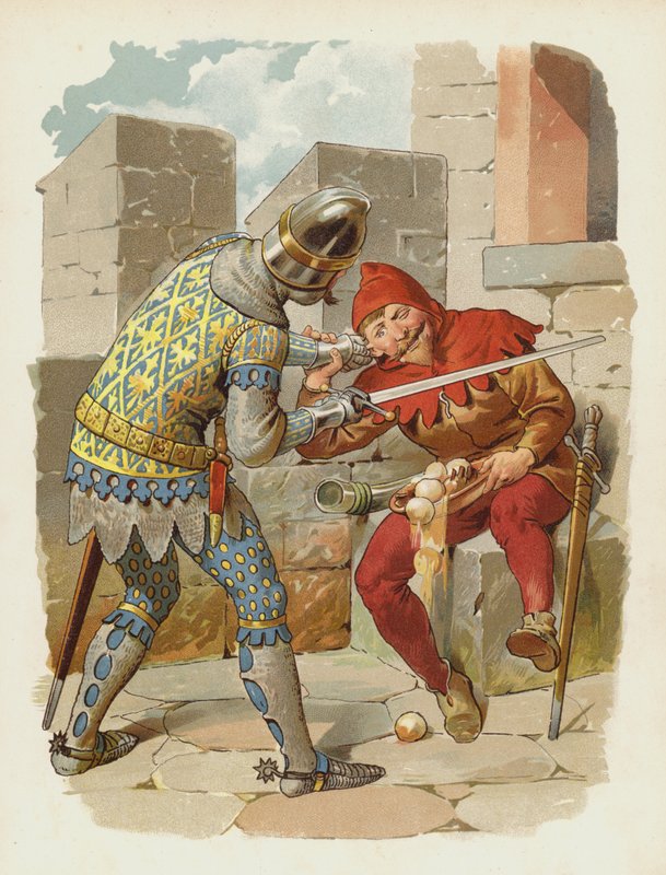 Ilustração para Till Eulenspiegel de German School