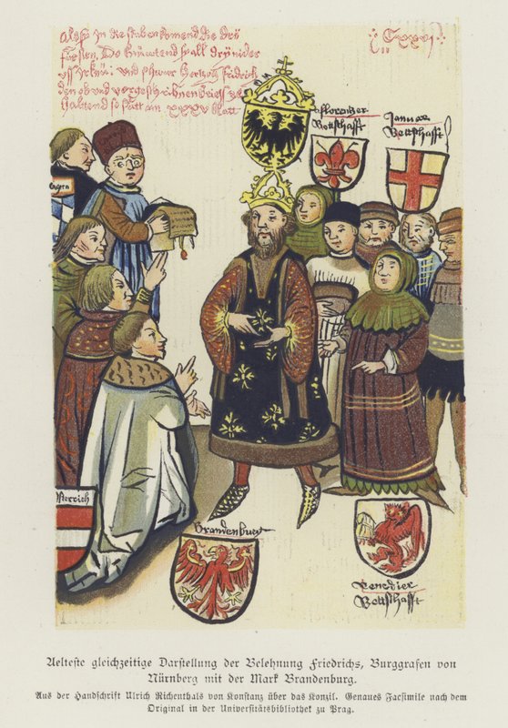 Investigação de Frederick V, Burgrave de Nuremberga de German School
